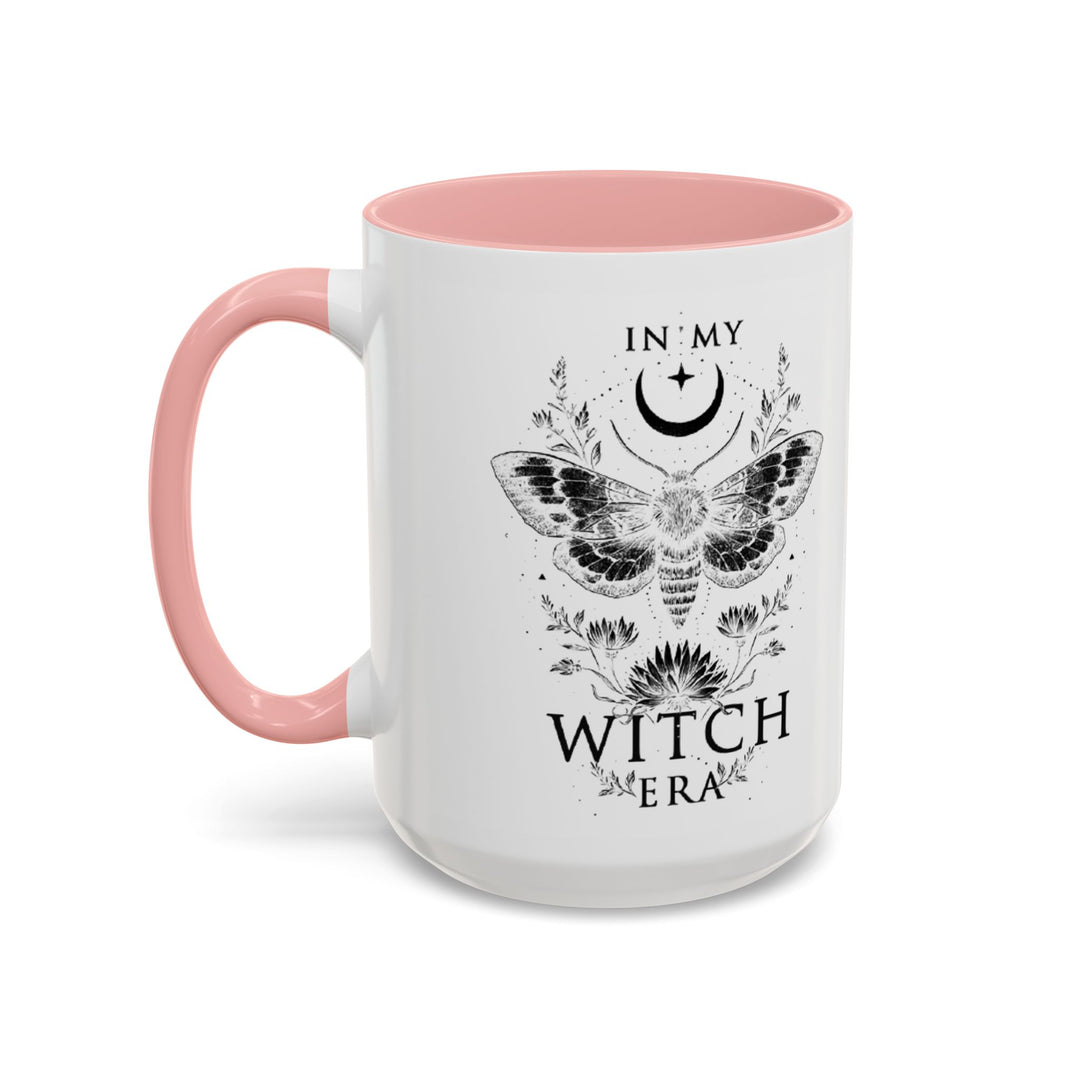 Witchy Coffee Mug, In My Witch Era, Gift for Witches, Black Ceramic Mug, Halloween Decor, Tea Cup for Spooky Vibes