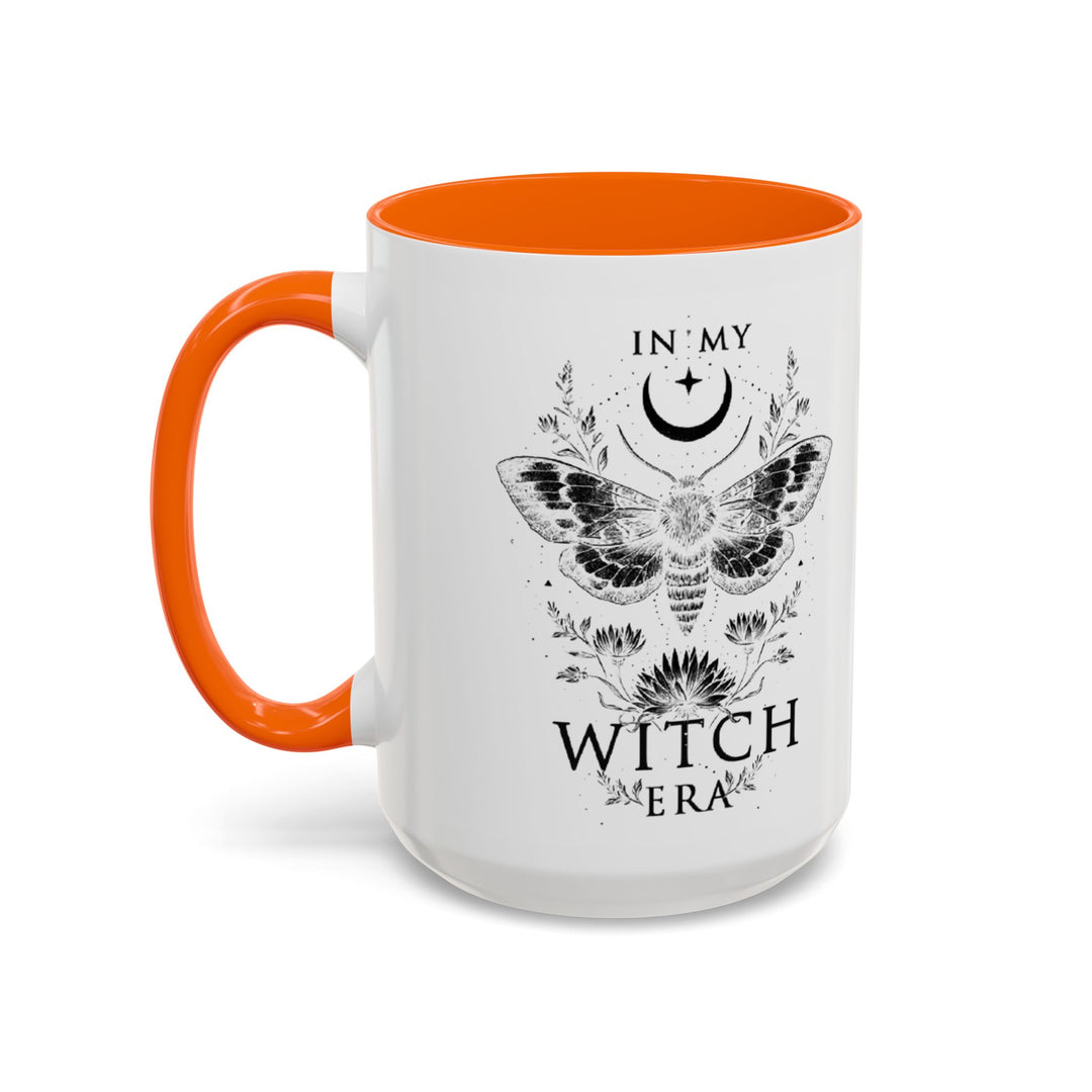 Witchy Coffee Mug, In My Witch Era, Gift for Witches, Black Ceramic Mug, Halloween Decor, Tea Cup for Spooky Vibes
