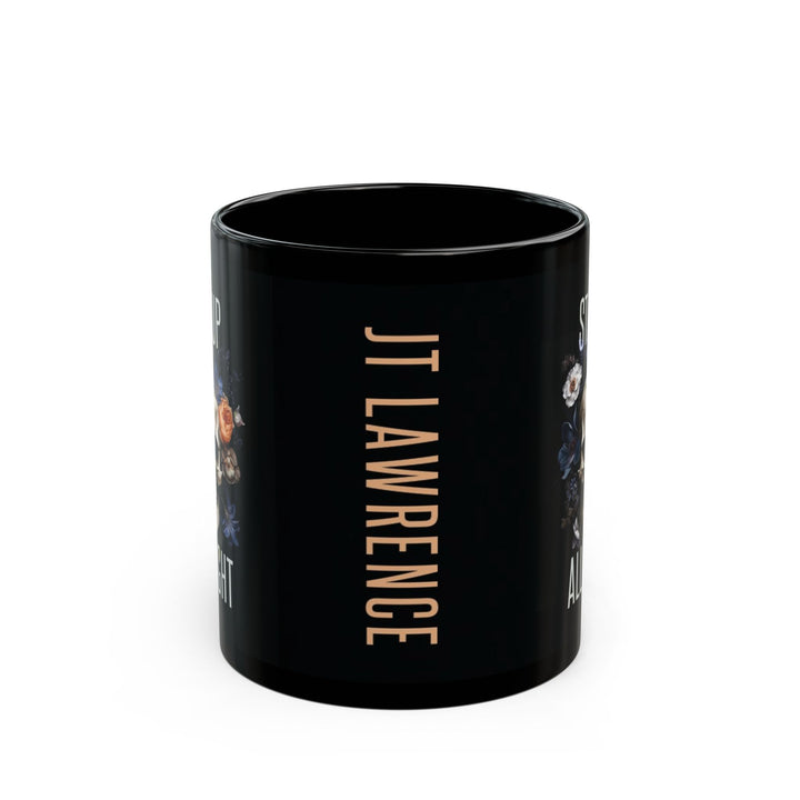 Skull Floral Black Mug - Stay Up All Night Coffee Cup, Unique Gift for Coffee Lovers, Halloween Decor, Gothic Style Mug, Dark [...]