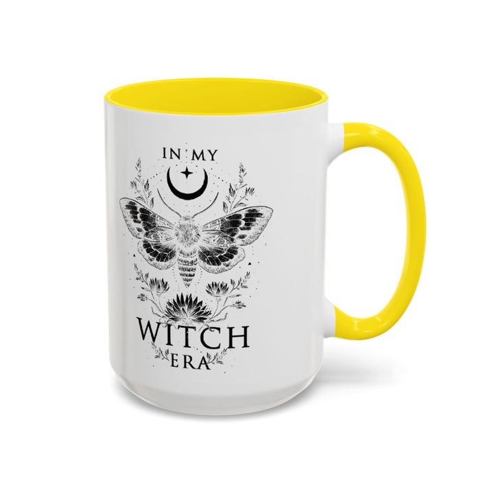 Witchy Coffee Mug, In My Witch Era, Gift for Witches, Black Ceramic Mug, Halloween Decor, Tea Cup for Spooky Vibes