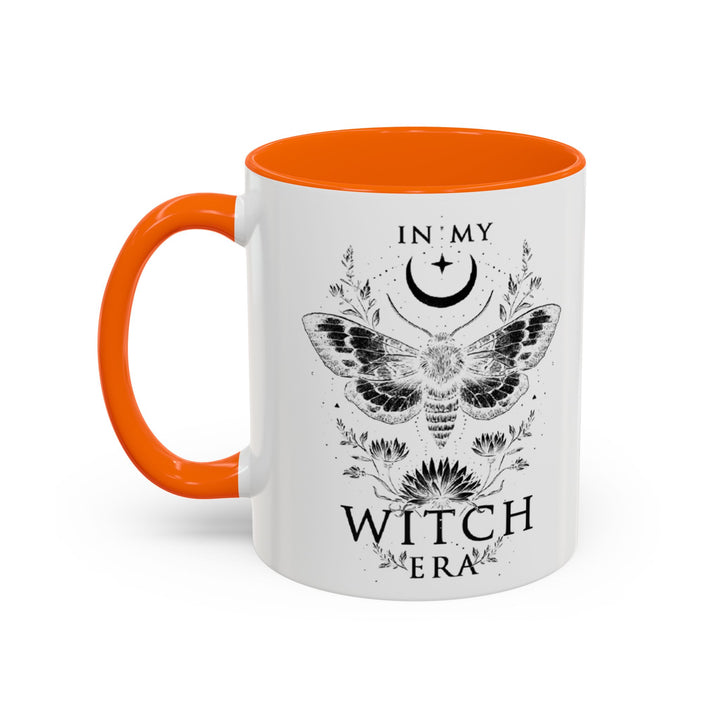 Witchy Coffee Mug, In My Witch Era, Gift for Witches, Black Ceramic Mug, Halloween Decor, Tea Cup for Spooky Vibes