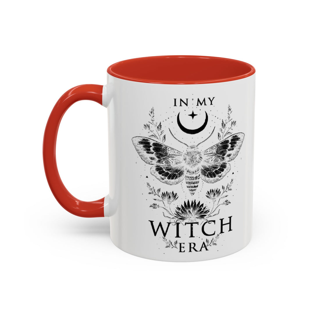 Witchy Coffee Mug, In My Witch Era, Gift for Witches, Black Ceramic Mug, Halloween Decor, Tea Cup for Spooky Vibes