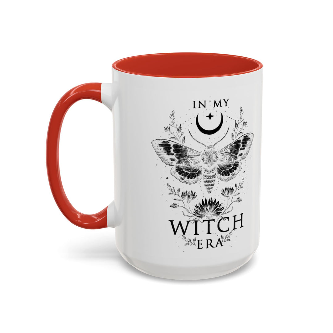 Witchy Coffee Mug, In My Witch Era, Gift for Witches, Black Ceramic Mug, Halloween Decor, Tea Cup for Spooky Vibes