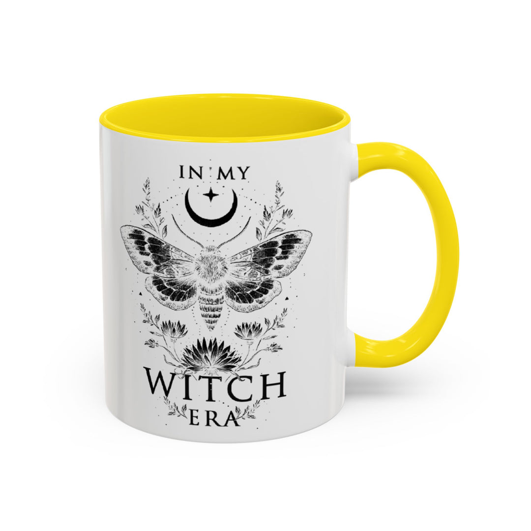 Witchy Coffee Mug, In My Witch Era, Gift for Witches, Black Ceramic Mug, Halloween Decor, Tea Cup for Spooky Vibes