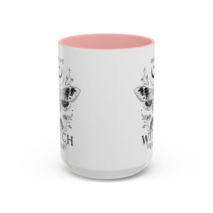 Witchy Coffee Mug, In My Witch Era, Gift for Witches, Black Ceramic Mug, Halloween Decor, Tea Cup for Spooky Vibes