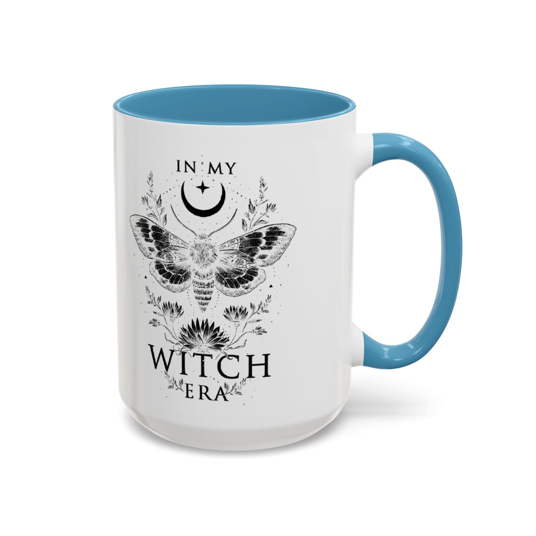 Witchy Coffee Mug, In My Witch Era, Gift for Witches, Black Ceramic Mug, Halloween Decor, Tea Cup for Spooky Vibes