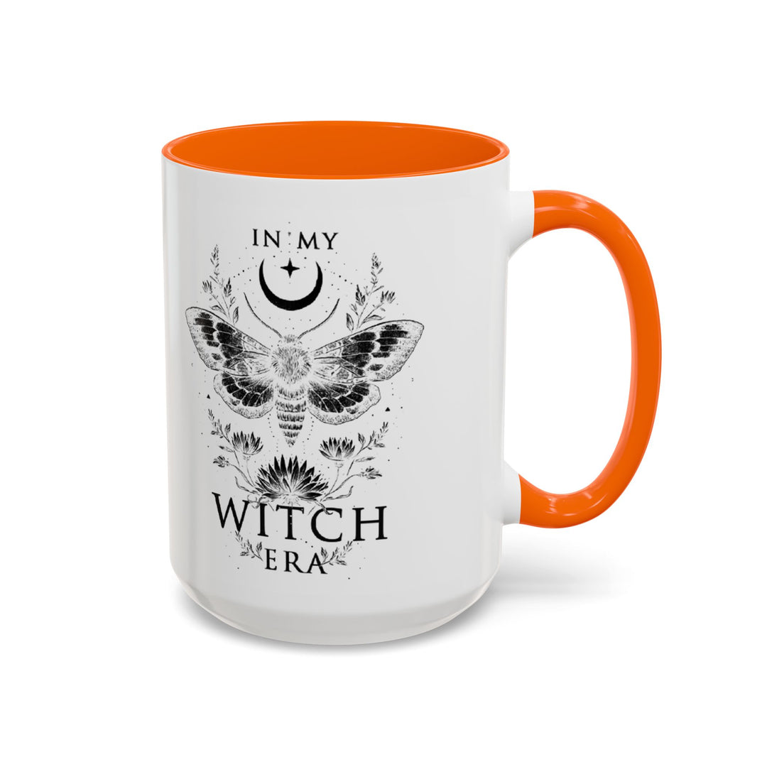 Witchy Coffee Mug, In My Witch Era, Gift for Witches, Black Ceramic Mug, Halloween Decor, Tea Cup for Spooky Vibes