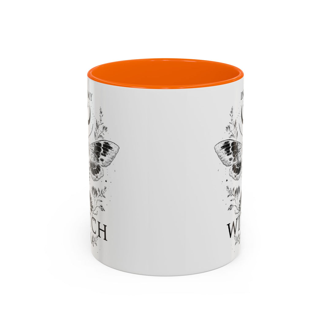 Witchy Coffee Mug, In My Witch Era, Gift for Witches, Black Ceramic Mug, Halloween Decor, Tea Cup for Spooky Vibes