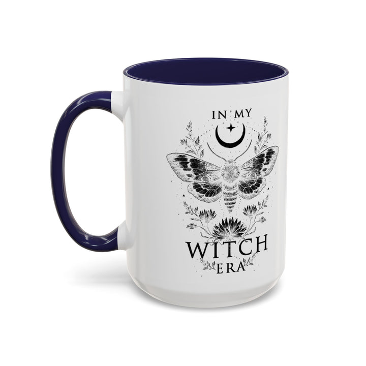 Witchy Coffee Mug, In My Witch Era, Gift for Witches, Black Ceramic Mug, Halloween Decor, Tea Cup for Spooky Vibes