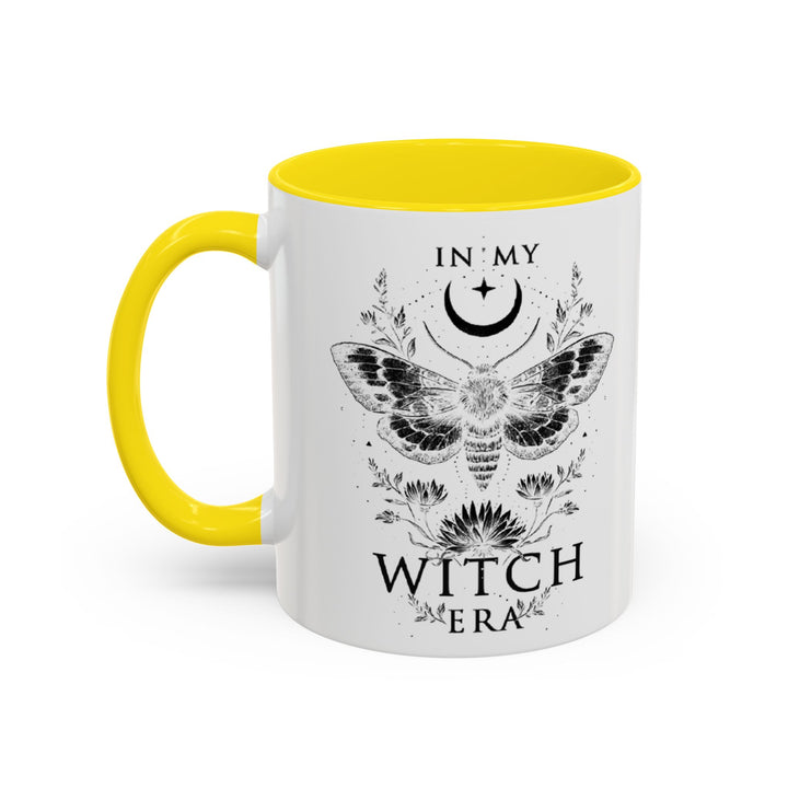 Witchy Coffee Mug, In My Witch Era, Gift for Witches, Black Ceramic Mug, Halloween Decor, Tea Cup for Spooky Vibes