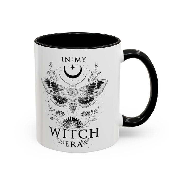 Witchy Coffee Mug, In My Witch Era, Gift for Witches, Black Ceramic Mug, Halloween Decor, Tea Cup for Spooky Vibes