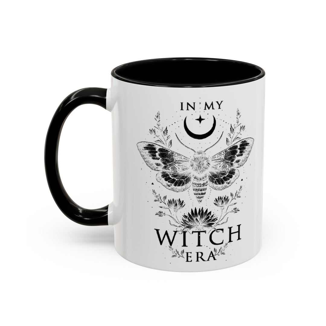 Witchy Coffee Mug, In My Witch Era, Gift for Witches, Black Ceramic Mug, Halloween Decor, Tea Cup for Spooky Vibes