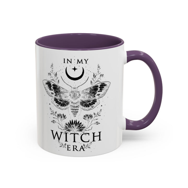 Witchy Coffee Mug, In My Witch Era, Gift for Witches, Black Ceramic Mug, Halloween Decor, Tea Cup for Spooky Vibes