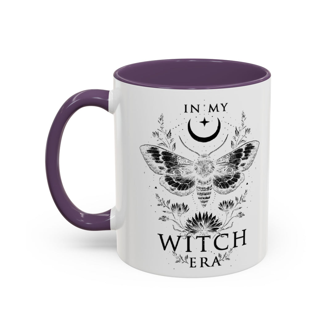 Witchy Coffee Mug, In My Witch Era, Gift for Witches, Black Ceramic Mug, Halloween Decor, Tea Cup for Spooky Vibes