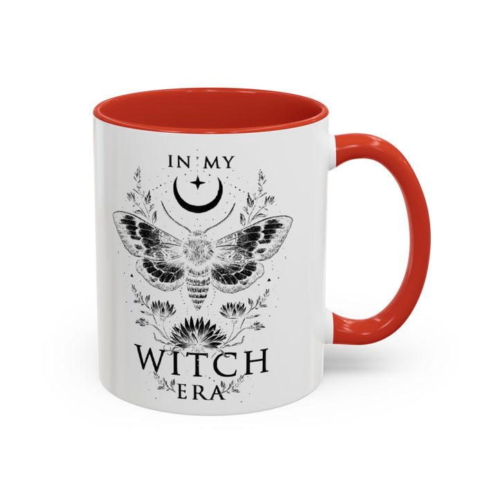 Witchy Coffee Mug, In My Witch Era, Gift for Witches, Black Ceramic Mug, Halloween Decor, Tea Cup for Spooky Vibes
