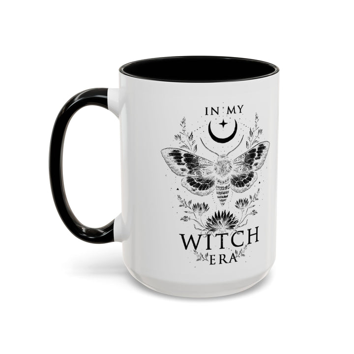 Witchy Coffee Mug, In My Witch Era, Gift for Witches, Black Ceramic Mug, Halloween Decor, Tea Cup for Spooky Vibes
