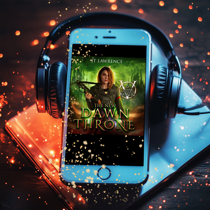 The New Dawn Throne: Blood Magic book 6 (Audiobook)